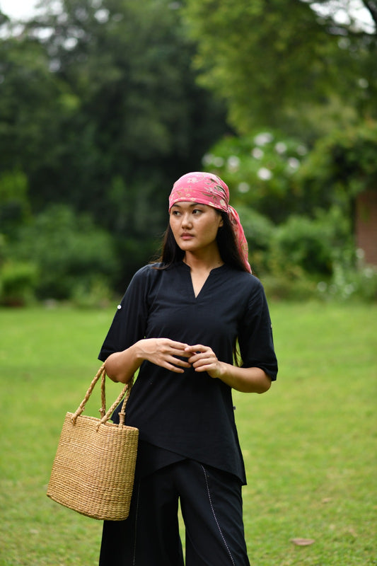 Border Scarve : Garden Red
