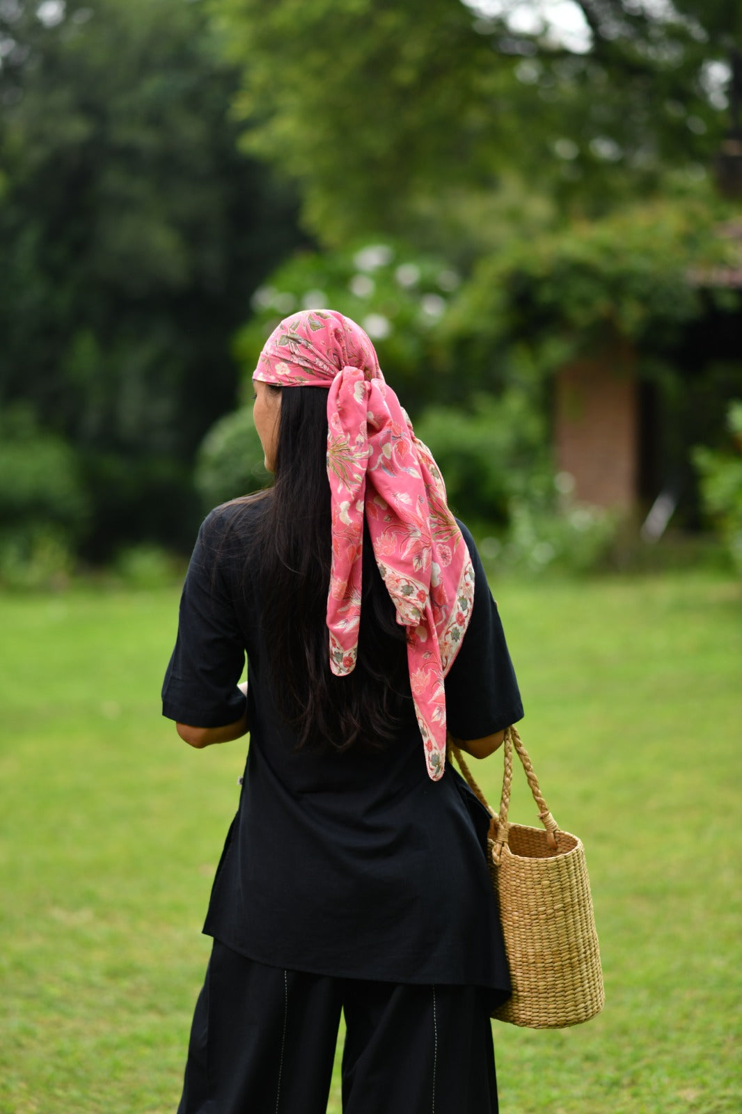 Border Scarve : Garden Red