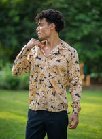 Hangout Shirt FS : Ginko Black Voile