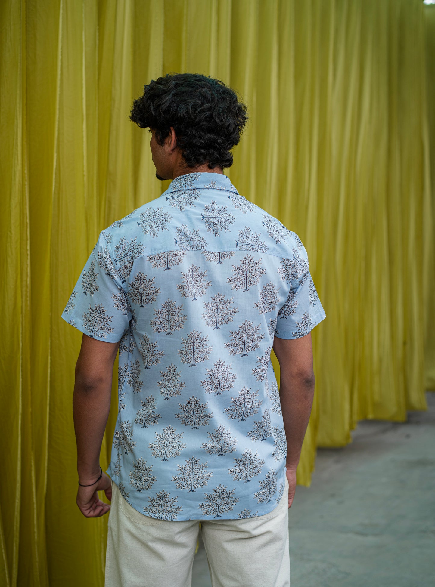 Xavier Shirt HS : Daunee Buti Sky Voile