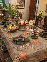 Printed Table Cloth : Bird Manosque Sheeting