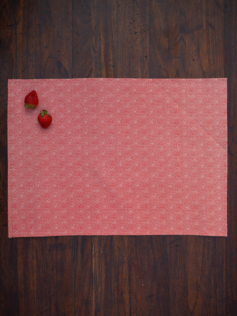 Reversible Napkin : Boro Orange