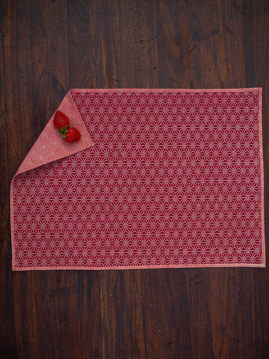 Reversible Napkin : Boro Orange