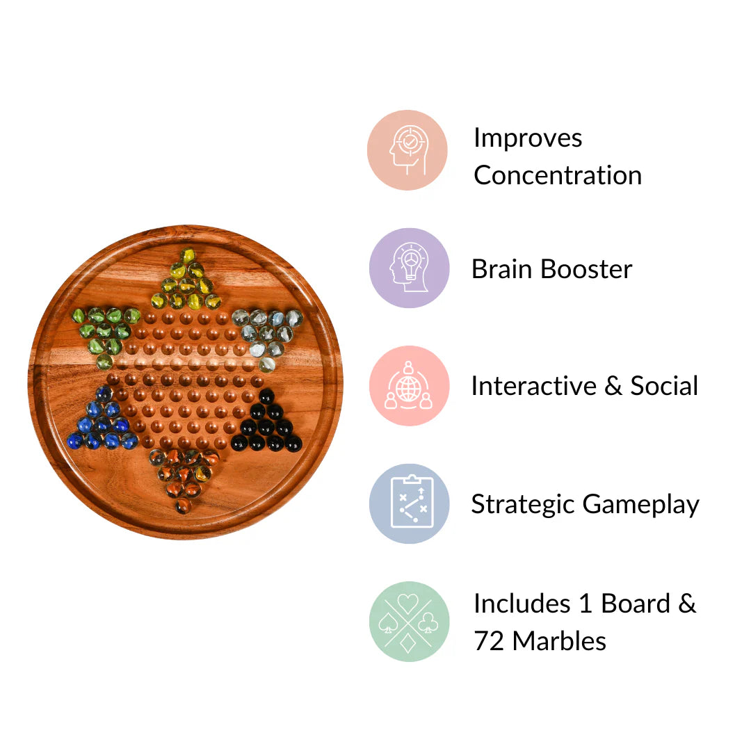 Chinese Checker : Game Wooden