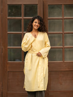 Kimono Dress : Hay Yellow