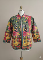 Vintage Handstiched Easy Fit Jacket Rev : Gudri Cotton