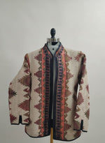 Vintage Handstiched Easy Fit Jacket Rev : Gudri Cotton