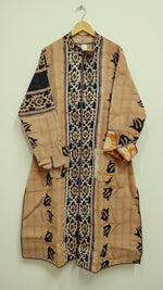 Vintage Cotton Kantha Jacket : Reversible Multi Color
